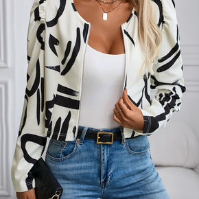 Zip Up Long Sleeve Jacket