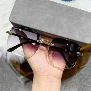 Borderless Square Sunglasses