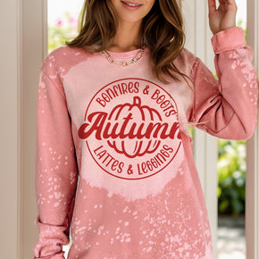 Letter Graphic Long Sleeve Sweatshirt