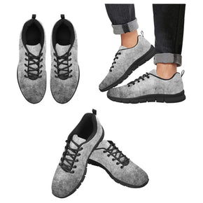 Women's Grey And Black Sneakers