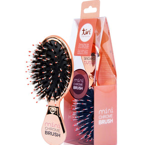 TiriPro Mini Boar Bristle "Purse Perfect" Paddle Brush