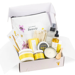 GIFT SET - Natural Bath and Body Gift Set - 9 products