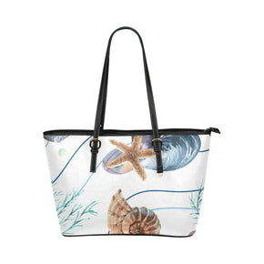 Women’s Sea Shell Double Handle Beach Handbag