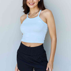 Ninexis Everyday Staple Soft Modal Short Strap Ribbed Tank Top