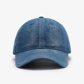 Distressed Adjustable Baseball Cap