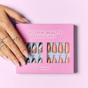 SO PINK BEAUTY Press On Nails 2 Packs