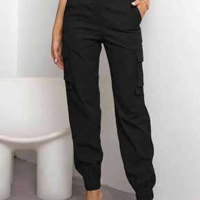 High Waist Cargo Pants